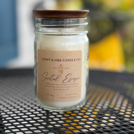 Santal Escape 10 Ounce Soy Blend Candle
